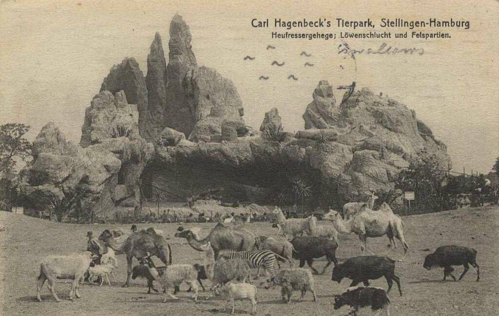 The Tierpark Hagenbeck in Hamburg. 