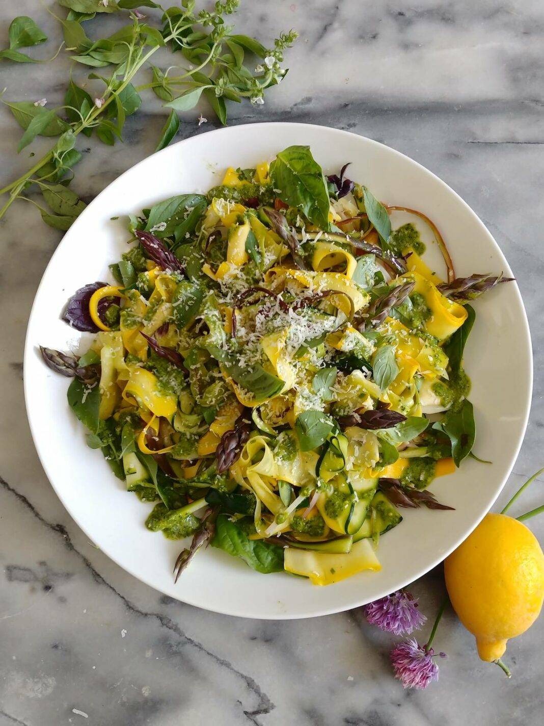 Zucchini Spring Pasta